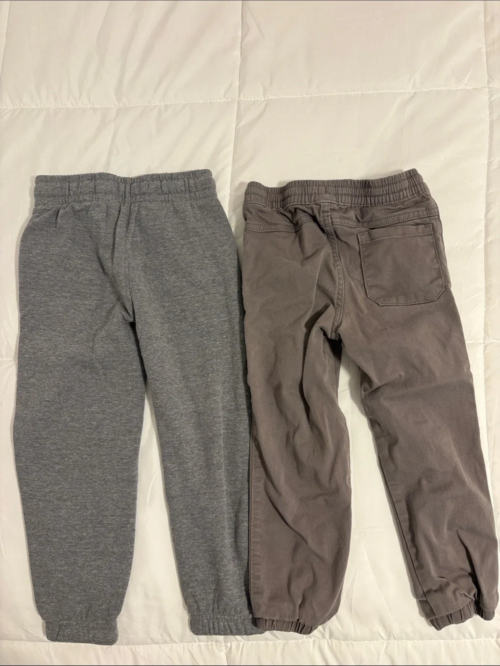 Old Navy and Athletic Kids GrayBrown  Elastic-Waist Jogger Pants - Set of 2